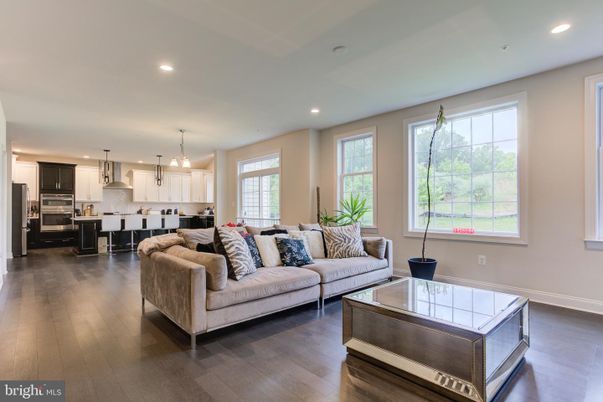 Interior, Kitchen, Living room, Pendant Lights, Recessed Lighting, Stainless Steel Appliances, Wood Texture Flooring