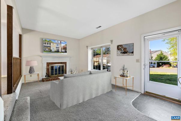 Fireplace, Interior, Living room