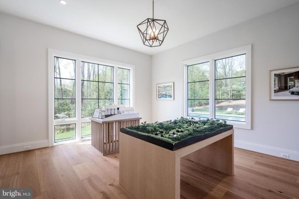 Interior, Pendant Lights, Recessed Lighting, Wood Texture Flooring