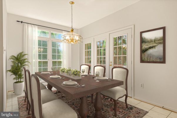 Dining room, Interior, Pendant Lights