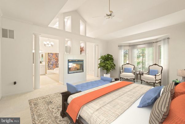 Bedroom, Fireplace, Interior, Living room