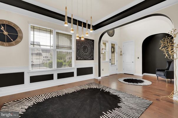 Interior, Pendant Lights, Wood Texture Flooring