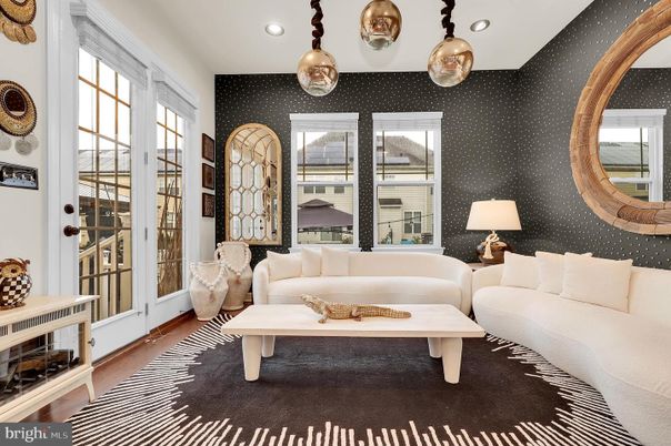 Interior, Living room, Pendant Lights, Recessed Lighting