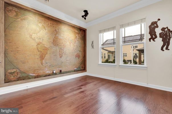 Empty room, Interior, Wood Texture Flooring