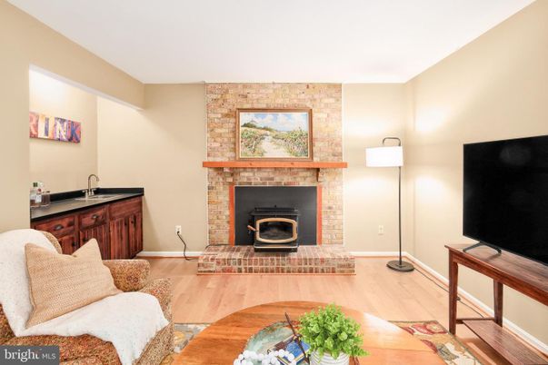 Fireplace, Interior, Stone Walls, Wood Texture Flooring