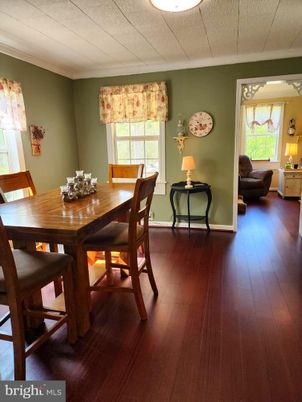 Dining room, Interior, Wood Texture Flooring