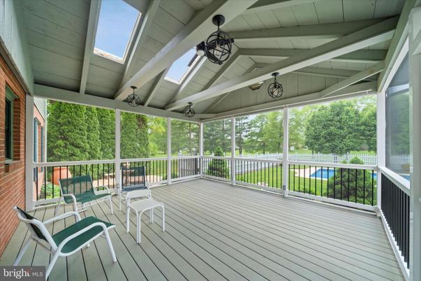 Interior, Stone Walls, Sun Room, Wood Texture Flooring