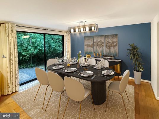 Dining room, Interior, Wood Texture Flooring
