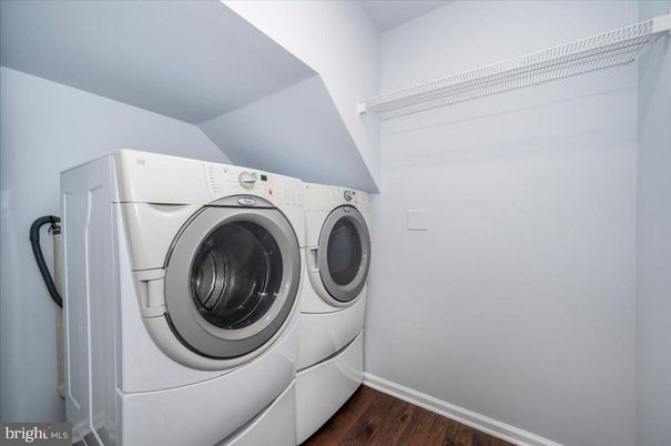 Interior, Utility Closets, Washer, Wood Texture Flooring