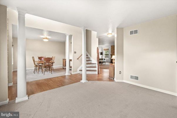 Dining room, Interior, Wood Texture Flooring