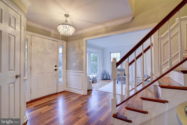 Chandelier, Interior, Wood Texture Flooring