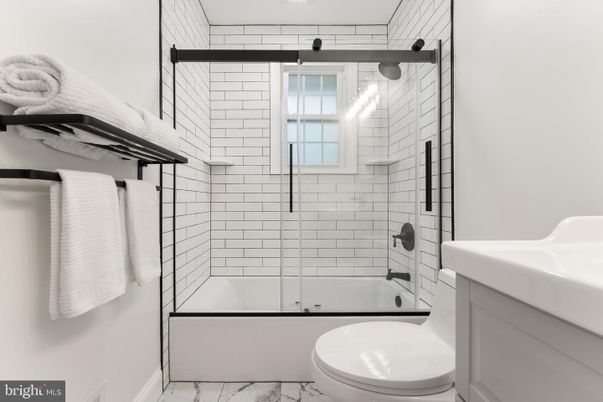 Bathroom, Glass Shower, Interior, Marble