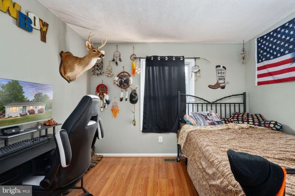 Bedroom, Home Office, Interior, Wood Texture Flooring