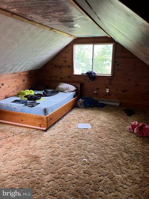 Bedroom, Interior, Wooden Walls