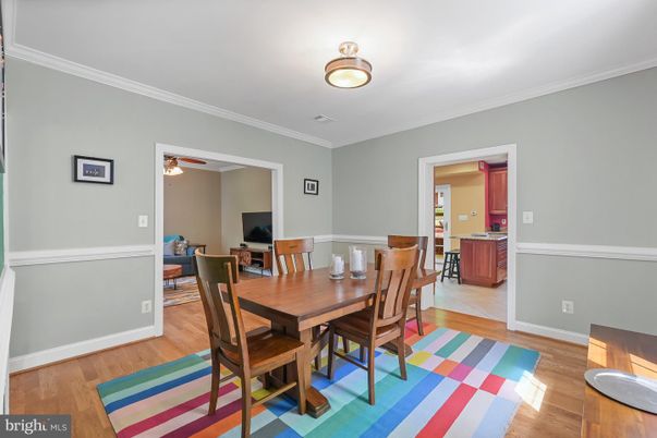 Dining room, Interior, Wood Texture Flooring