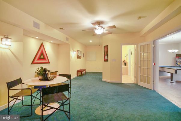Billiard Table, Chandelier, Dining room, Game Room, Interior, Pendant Lights, Recessed Lighting