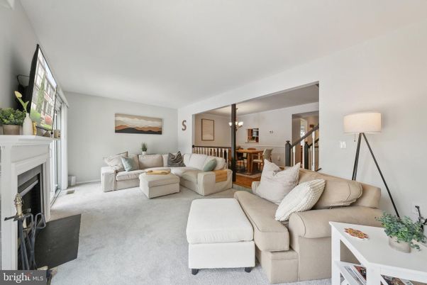 Dining room, Fireplace, Interior, Living room