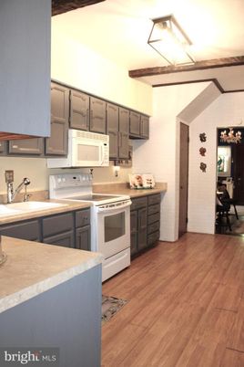 Interior, Kitchen, Wooden Beams, Wood Texture Flooring