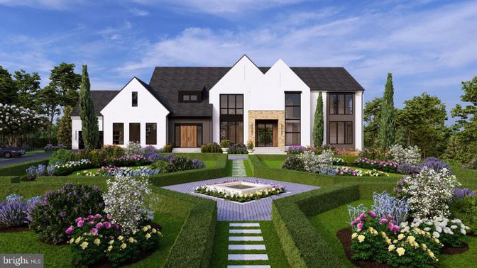 Backyard, Exterior, Facade, Farmhouse