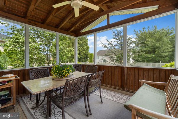 Dining room, Interior, Sun Room, Wooden Beams, Wooden Ceilings, Wood Texture Flooring