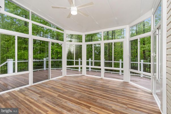 Interior, Sun Room, Wood Texture Flooring