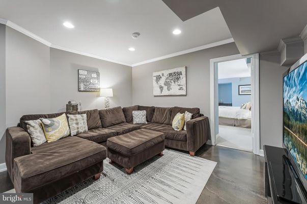 Bedroom, Interior, Living room, Recessed Lighting, Wood Texture Flooring