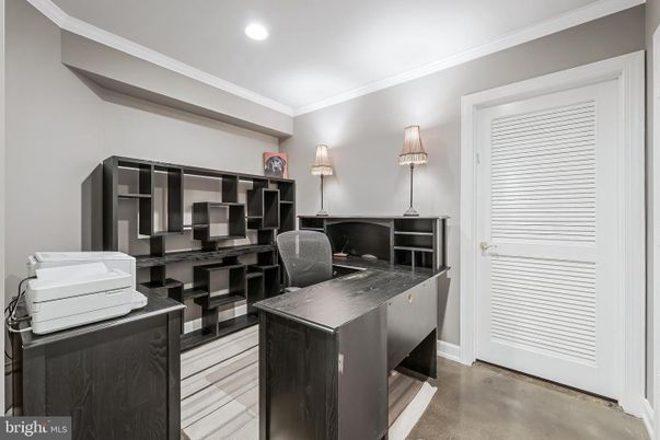 Home Office, Interior, Recessed Lighting