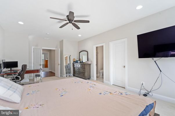 Bedroom, Home Office, Interior, Recessed Lighting