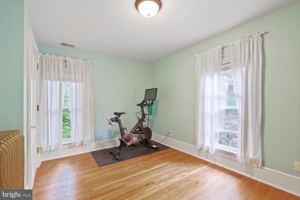 Fitness Equipment, Interior, Wood Texture Flooring