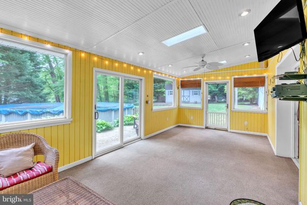 Interior, Recessed Lighting, Sun Room