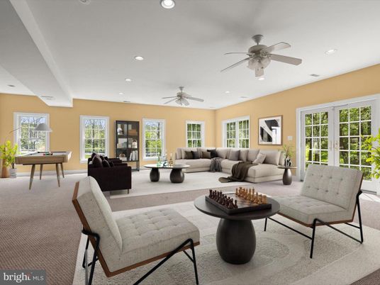 Billiard Table, Game Room, Interior, Living room, Recessed Lighting