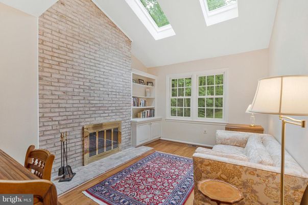 Fireplace, Interior, Stone Walls, Wood Texture Flooring