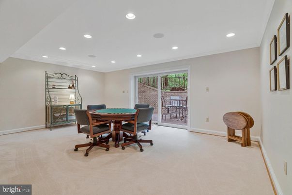 Game Room, Home Office, Interior, Recessed Lighting
