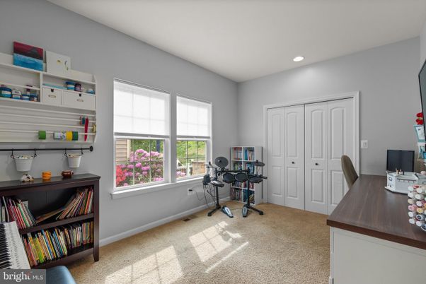Home Office, Interior, Recessed Lighting
