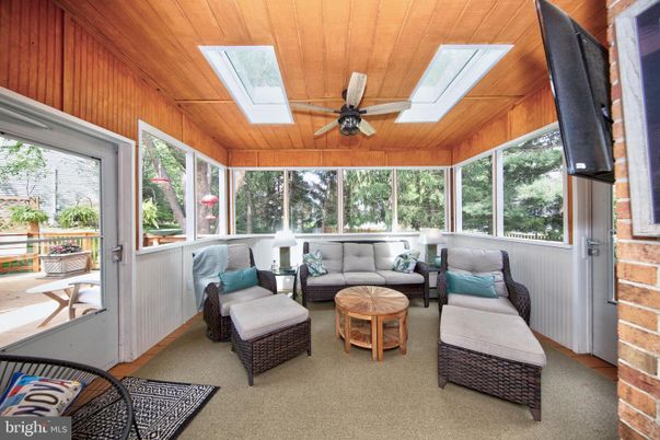 Interior, Living room, Sun Room, Wooden Ceilings