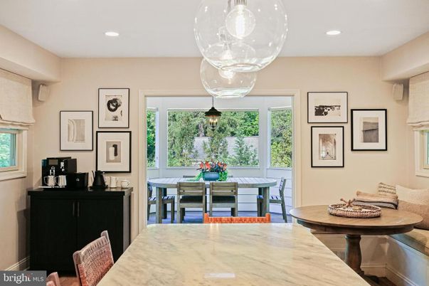 Dining room, Interior, Pendant Lights, Recessed Lighting