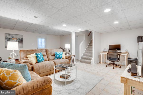 Home Office, Interior, Living room, Recessed Lighting