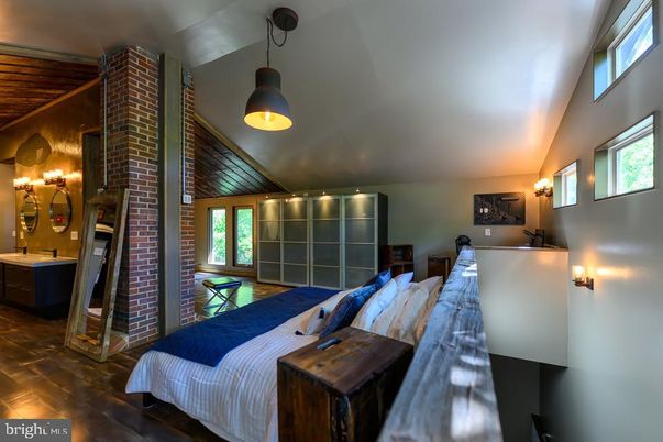 Bedroom, Interior, Pendant Lights