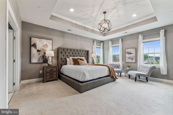 Bedroom, Interior, Pendant Lights, Recessed Lighting