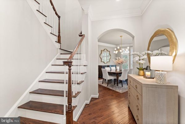 Chandelier, Dining room, Interior, Pendant Lights, Recessed Lighting, Wood Texture Flooring