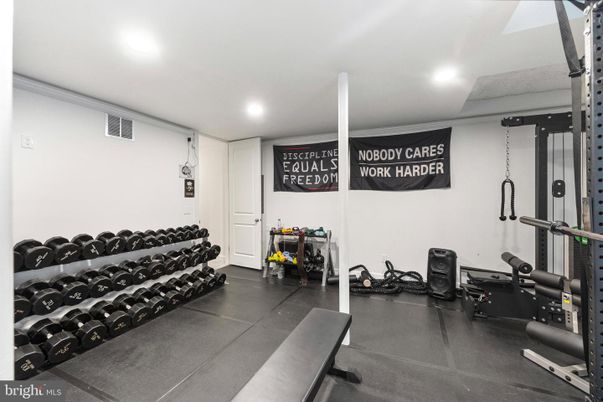Fitness Equipment, Gym, Interior, Recessed Lighting