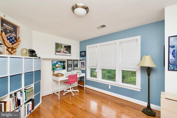 Home Office, Interior, Wood Texture Flooring