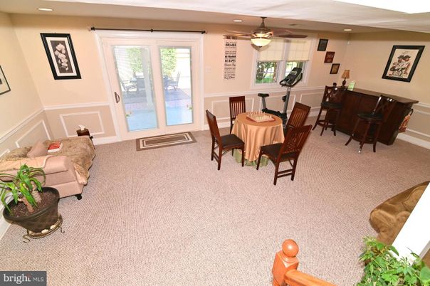 Dining room, Fitness Equipment, Interior, Recessed Lighting