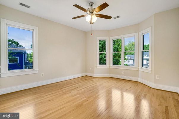 Empty room, Interior, Wood Texture Flooring