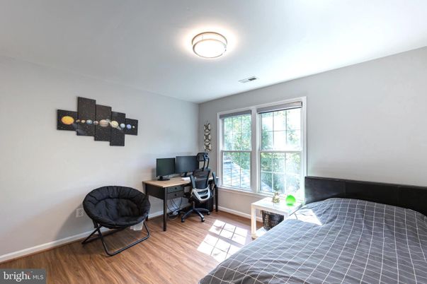 Bedroom, Home Office, Interior, Wood Texture Flooring