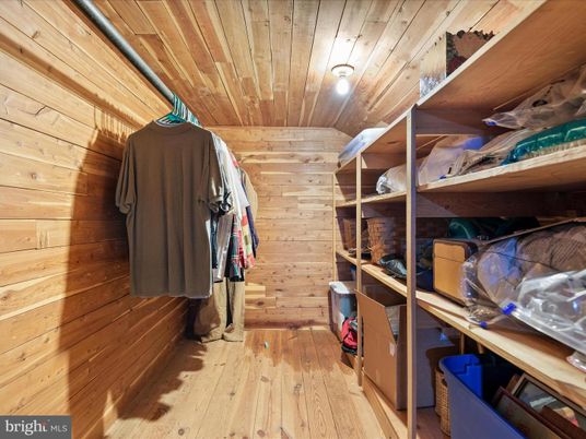 Interior, Walk-in Closets, Wooden Ceilings, Wood Texture Flooring, Wooden Walls