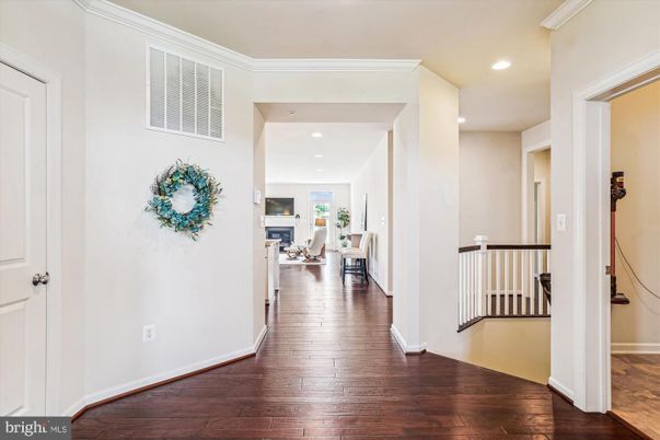 Fireplace, Interior, Recessed Lighting, Wood Texture Flooring