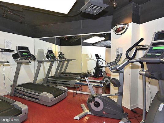 Fitness Equipment, Gym, Interior