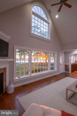 Fireplace, Interior, Recessed Lighting, Wood Texture Flooring