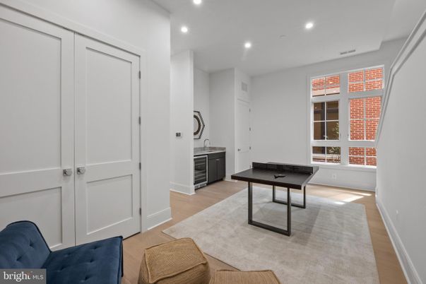 Game Room, Interior, Recessed Lighting, Wood Texture Flooring